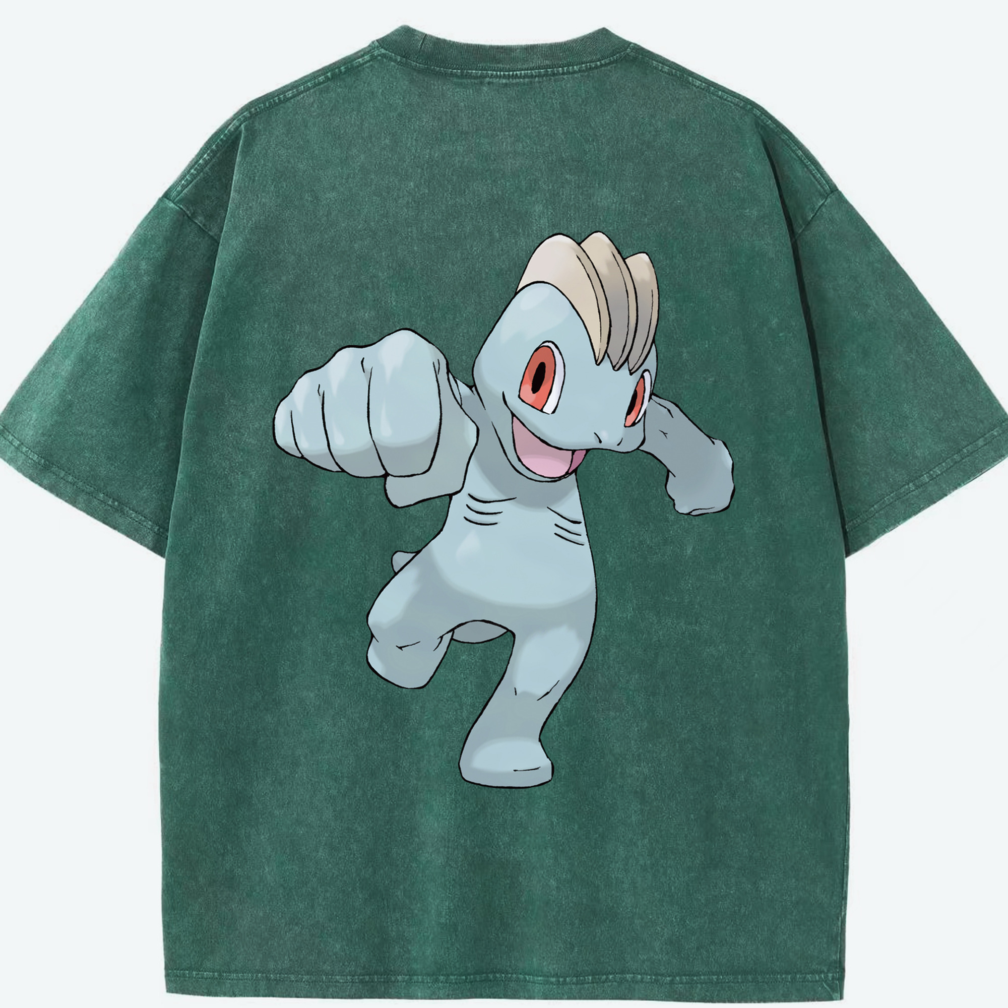 （画像用） ポケットモンスター Pokémon 綿100% ヴィンテージ風 半袖Tシャツ（背面プリント）